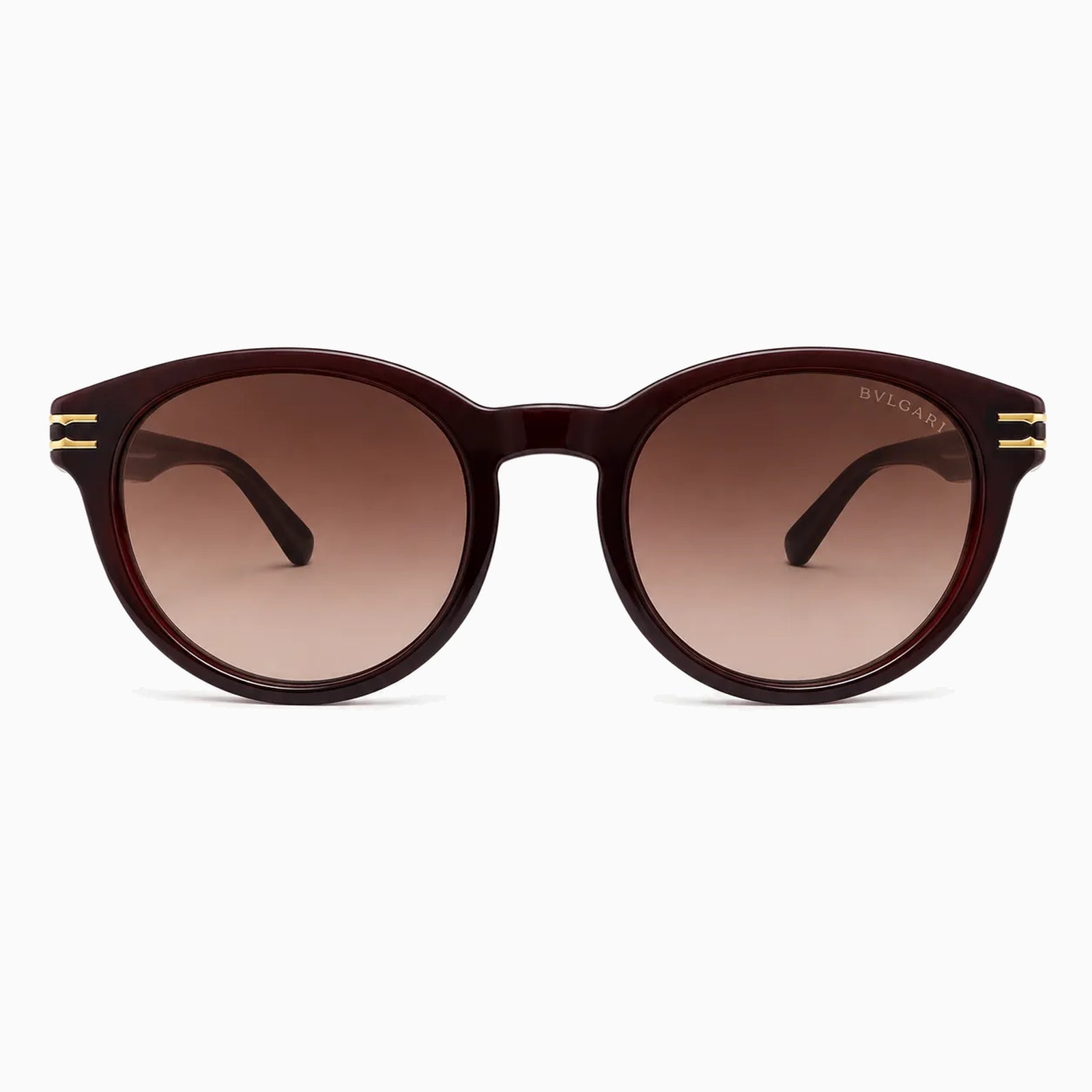 Bvlgari B.zero1 Round — Burgundy sunglasses product view 1