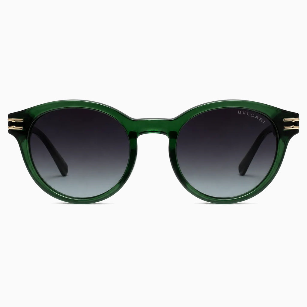 Bvlgari B.zero1 Round — Emerald Green sunglasses product view 1
