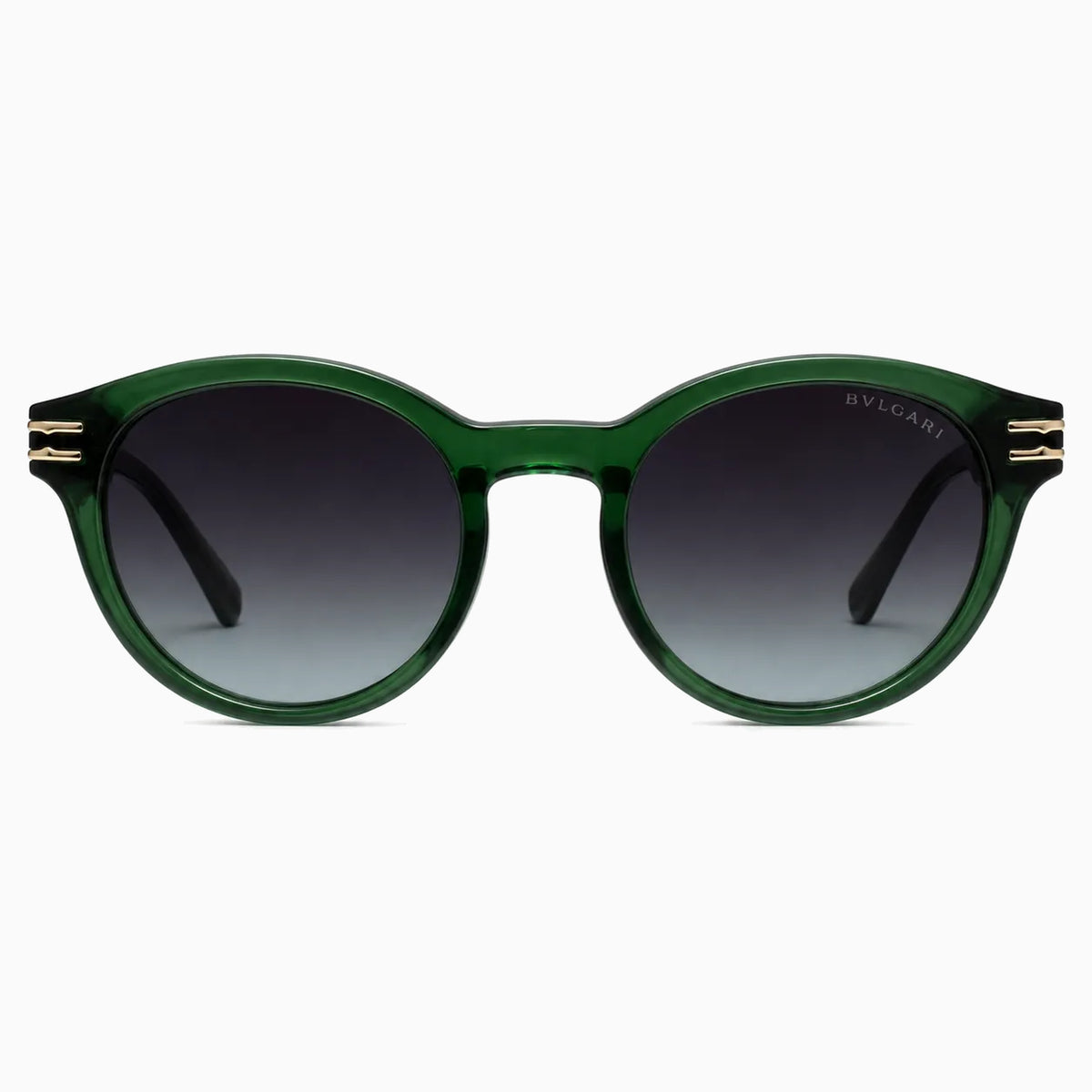 Bvlgari B.zero1 Round — Emerald Green sunglasses product view 1