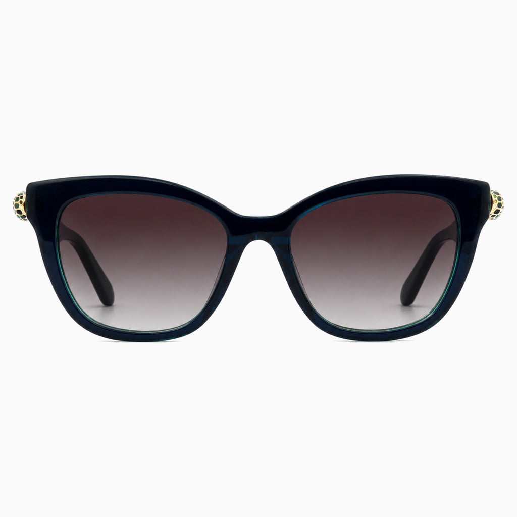 Bvlgari Serpenti Cat-Eye — Emerald Green sunglasses product view 1