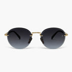 David Beckham DB7144/S Semi-Rimless Round — Gold sunglasses product view 1