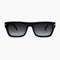 David Beckham Talisman Rectangle — Black/Gold sunglasses product view 1