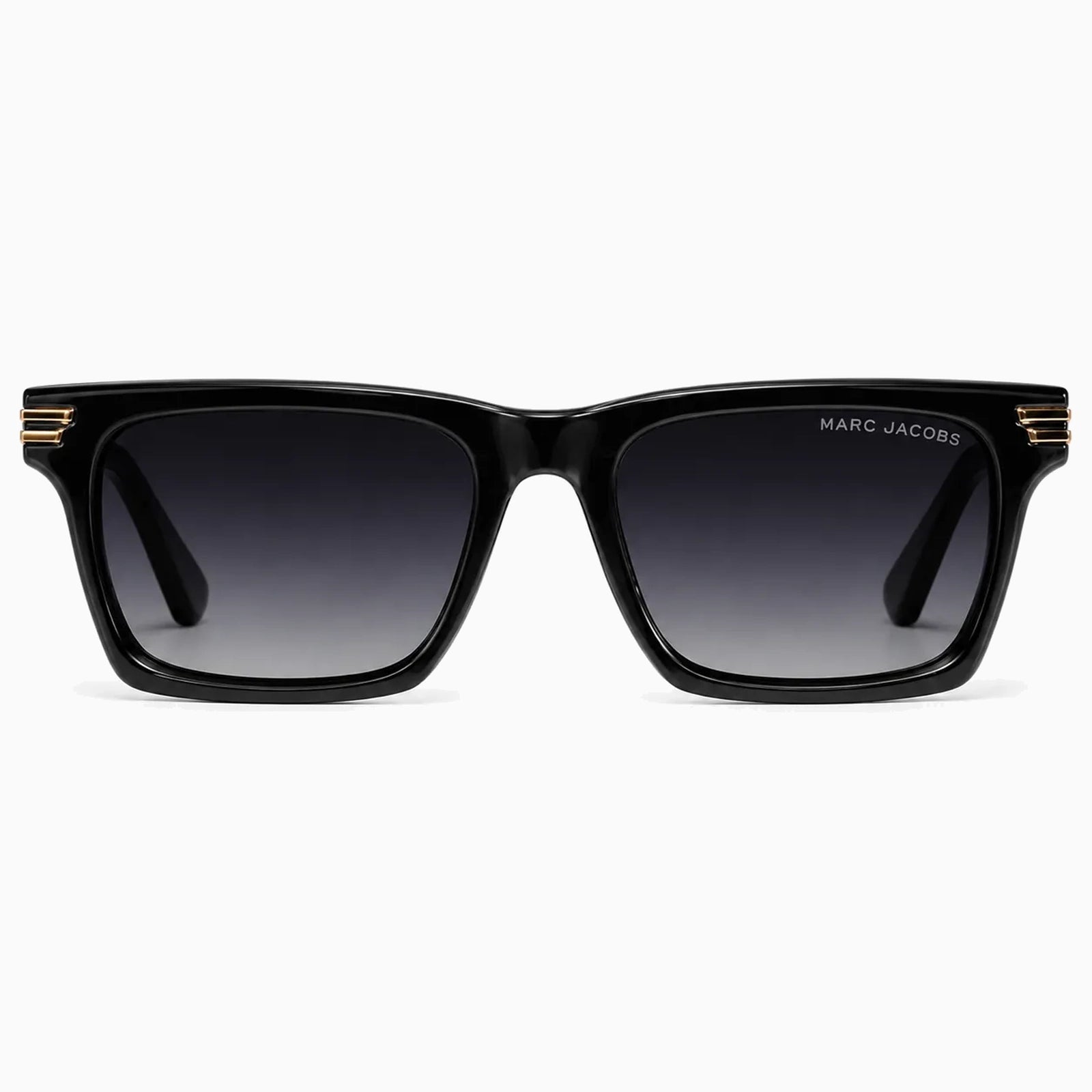 Marc Jacobs Triple-Stripe Square — Black sunglasses product view 1