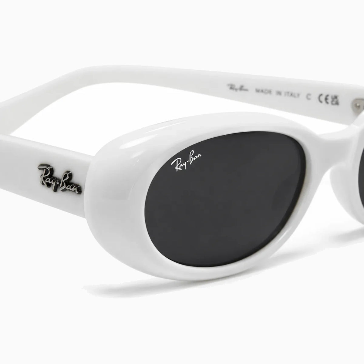 Ray-Ban Bio-Based — White sunglasses product view 1