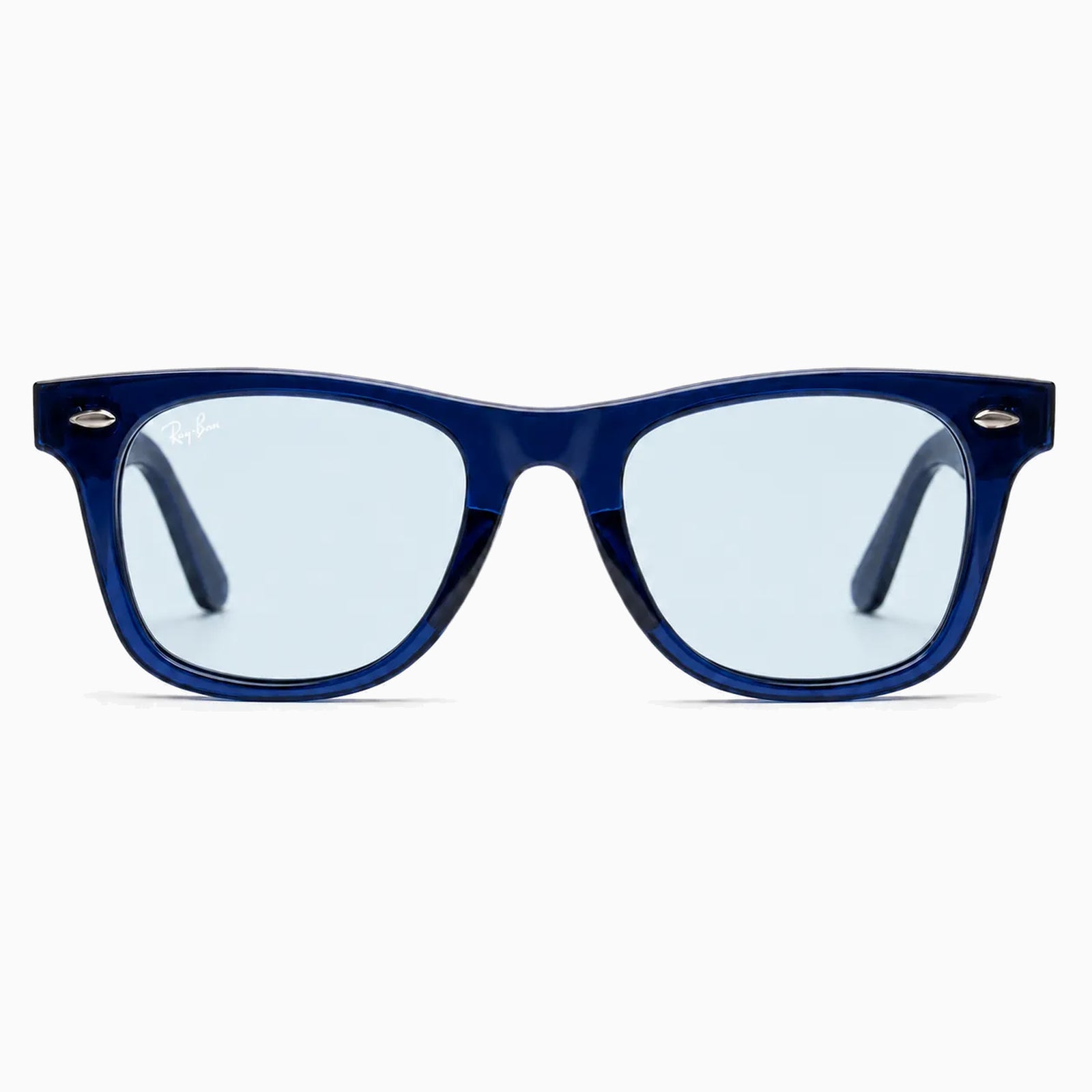 Ray-Ban Mega Wayfarer II — Transparent Dark Blue sunglasses product view 1
