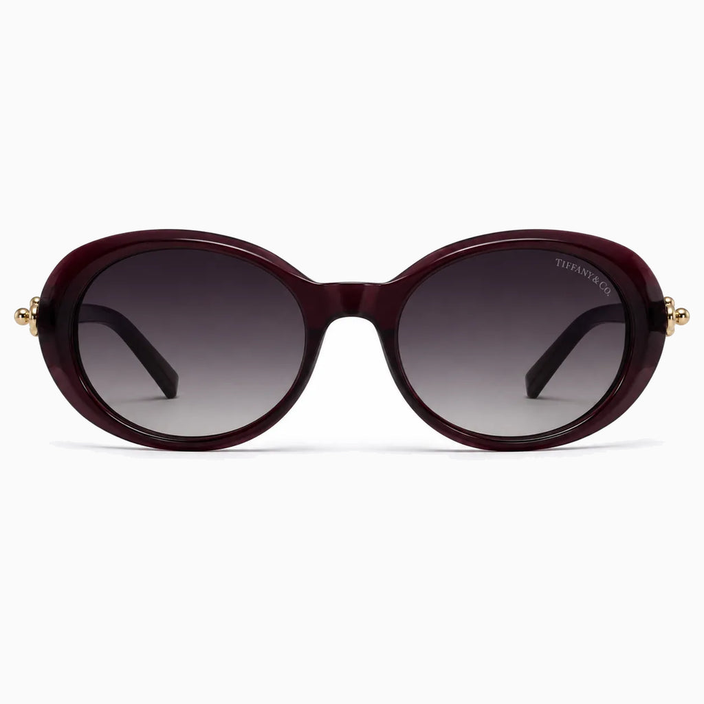 Tiffany & Co. TF4201 Round — Burgundy sunglasses product view 1