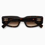 Bvlgari B.zero1 Rectangle — Dark Havana sunglasses product view 2