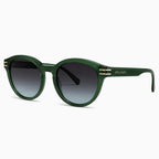 Bvlgari B.zero1 Round — Emerald Green sunglasses product view 2