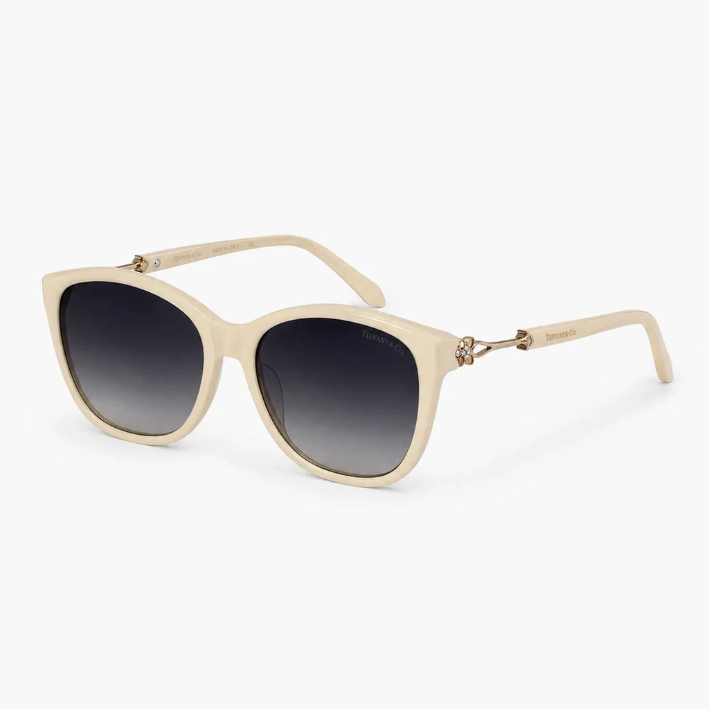 Tiffany & Co. Crystal Flower Square — Ivory sunglasses product view 2