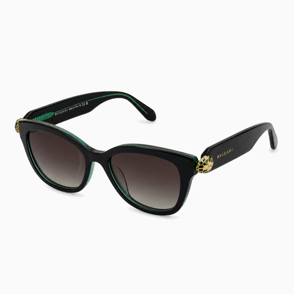 Bvlgari Serpenti Cat-Eye — Emerald Green sunglasses product view 3