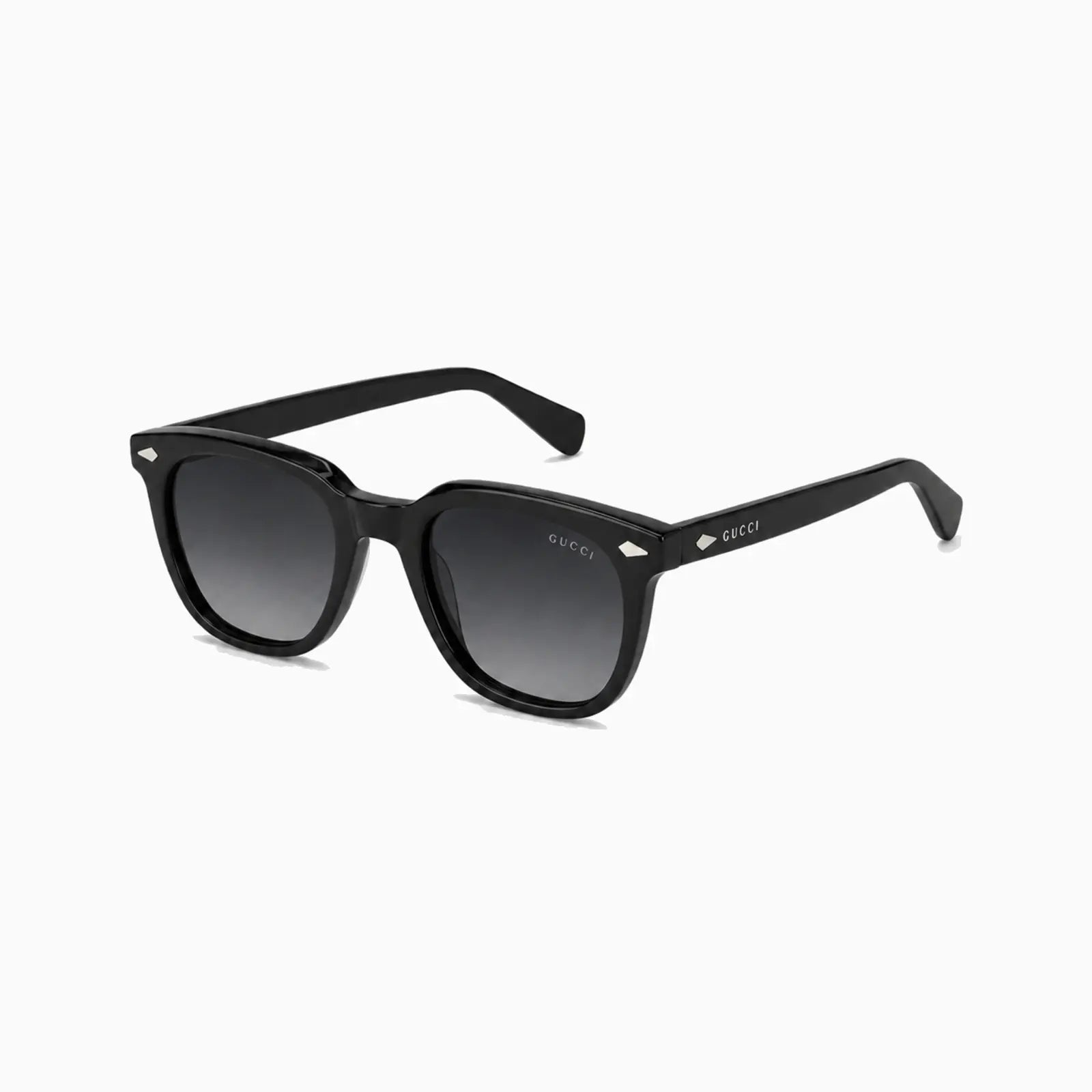 Gucci Diamond-Rivet Square — Black sunglasses product view 3