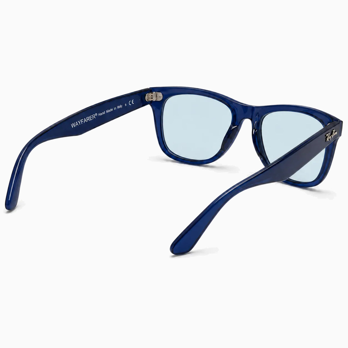 Ray-Ban Mega Wayfarer II — Transparent Dark Blue sunglasses product view 3