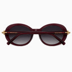 Tiffany & Co. TF4201 Round — Burgundy sunglasses product view 3