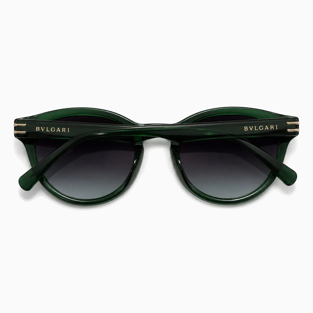 Bvlgari B.zero1 Round — Emerald Green sunglasses product view 4