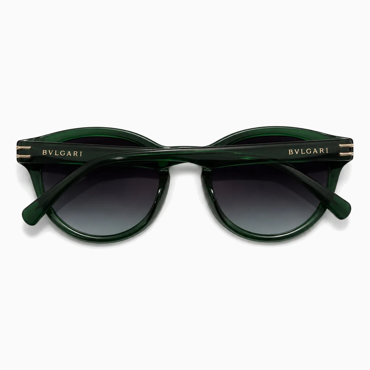 Bvlgari B.zero1 Round — Emerald Green sunglasses product view 4