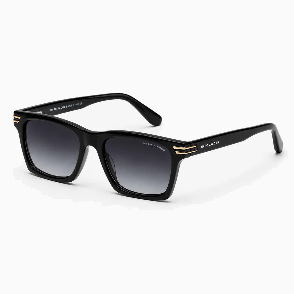 Marc Jacobs Triple-Stripe Square — Black sunglasses product view 5