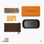 Louis Vuitton My LV Chain Two Round — Black sunglasses product view 6