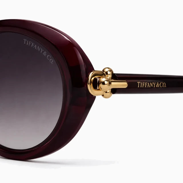 Tiffany & Co. Burgundy Grace sunglasses product view 4