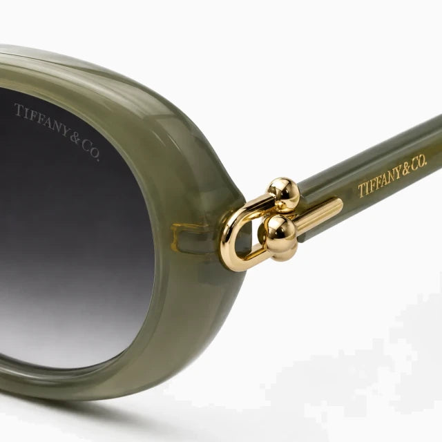 Tiffany & Co. Olive Muse sunglasses product view 4