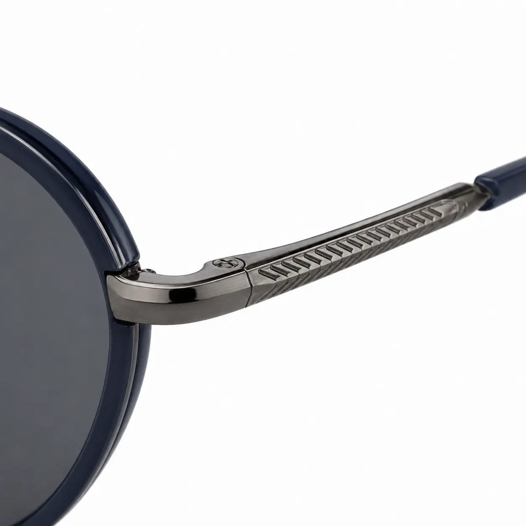 Polarized rounded double bridge Sunglasses from ray ban