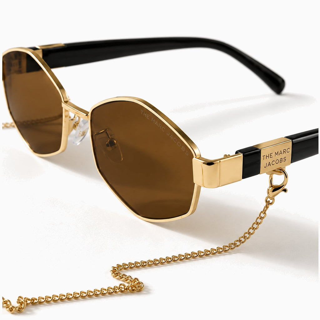 Marc Jacobs MARC 496/S — Gold / Amber close view