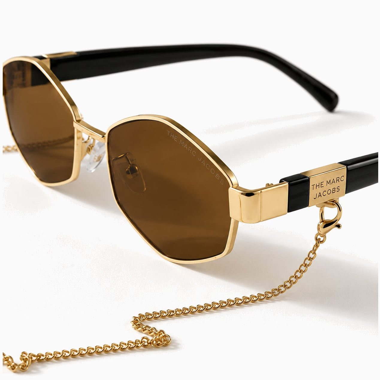 Marc Jacobs MARC 496/S — Gold / Amber close view