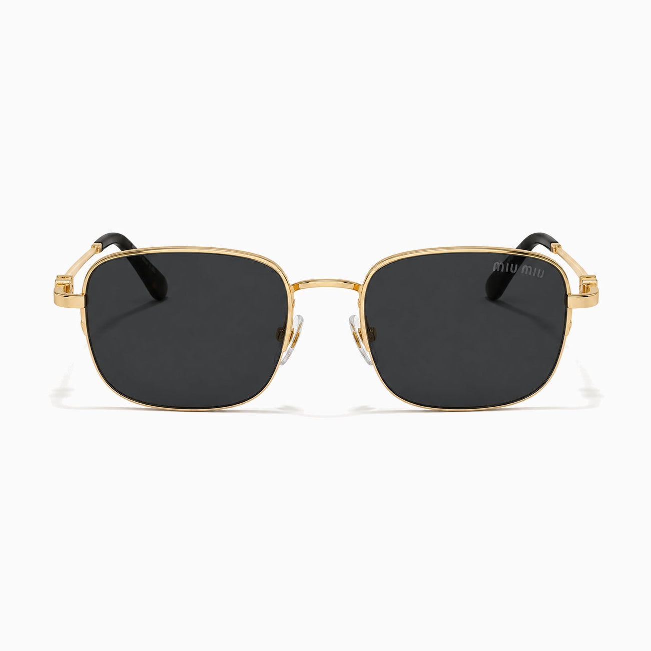 Miu Miu MU 54ZS — Gold / Black front view