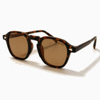 MOSCOT ARTHUR SUN — Dark Tortoise / Brown close view
