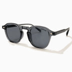 MOSCOT ARTHUR SUN — Smoke Grey / Smoke close view