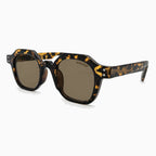 MOSCOT BAITSIM SUN — Blonde Tortoise / Brown close view
