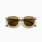 MOSCOT BRUDE SUN — Light Champagne / Brown front view