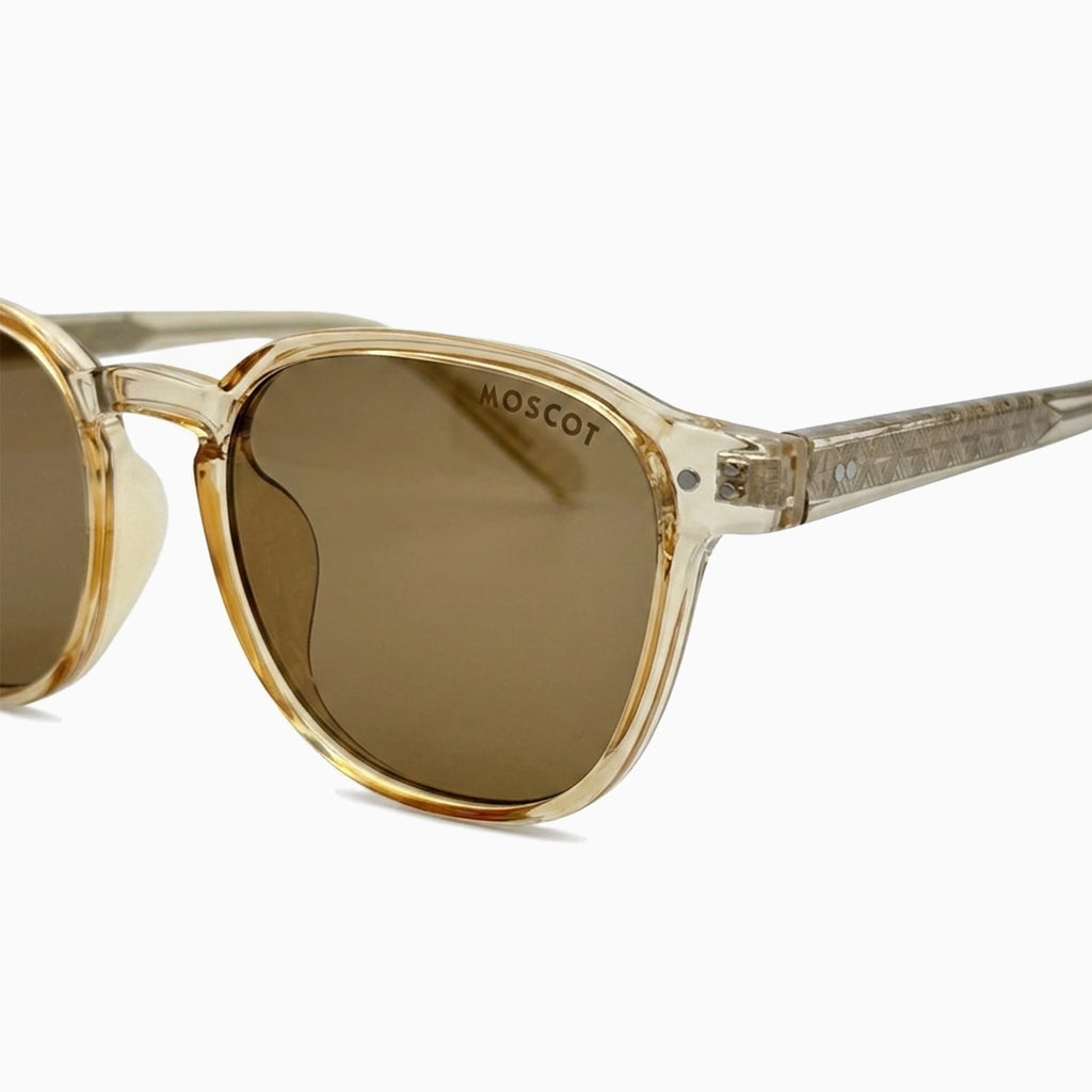 MOSCOT BRUDE SUN — Light Champagne / Brown product view