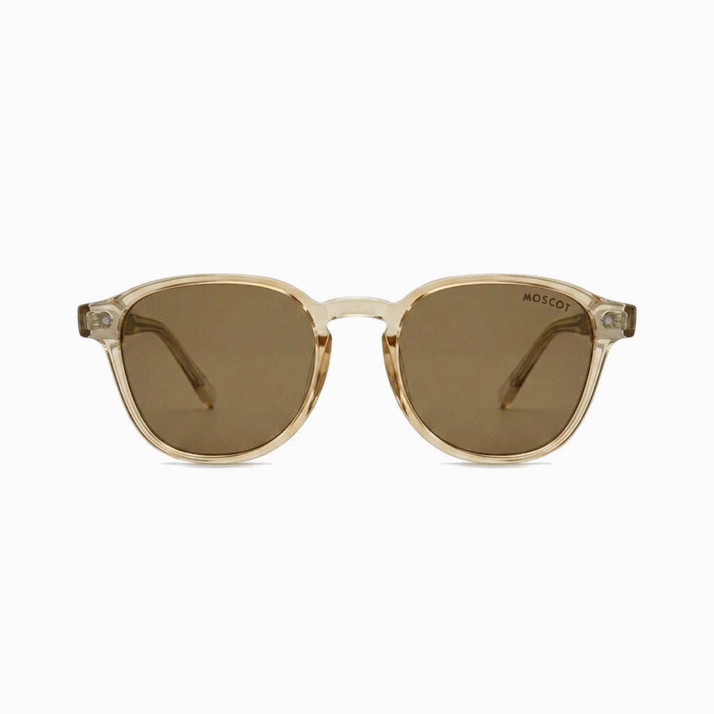 MOSCOT BRUDE SUN — Light Champagne / Brown product view