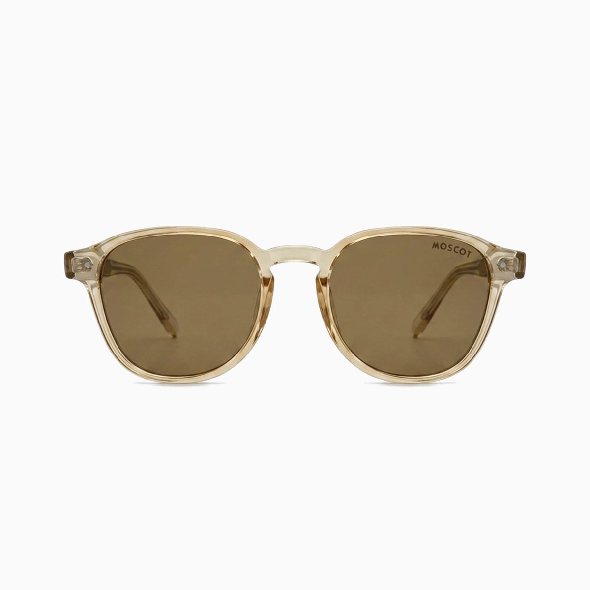 MOSCOT BRUDE SUN — Light Champagne / Brown product view