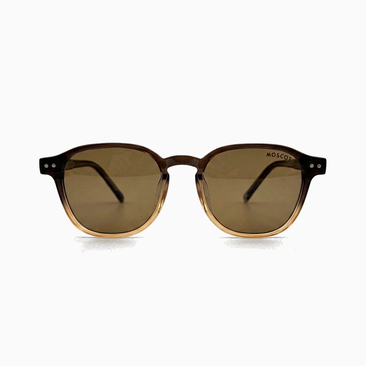 MOSCOT BRUDE SUN — Brown Fade / Amber product view