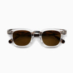 MOSCOT GELT SUN — Crystal / Tortoise / Brown close view