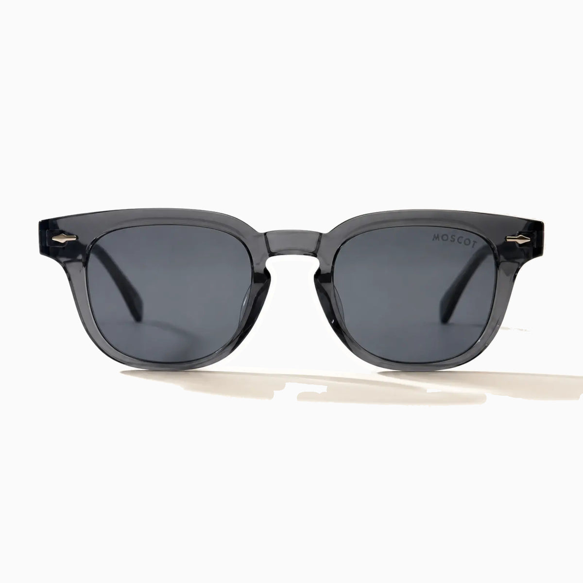 MOSCOT GELT SUN — Smoke Crystal / Smoke front view