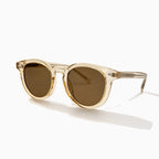 MOSCOT LEMTOSH SUN — Champagne Crystal / Brown close view