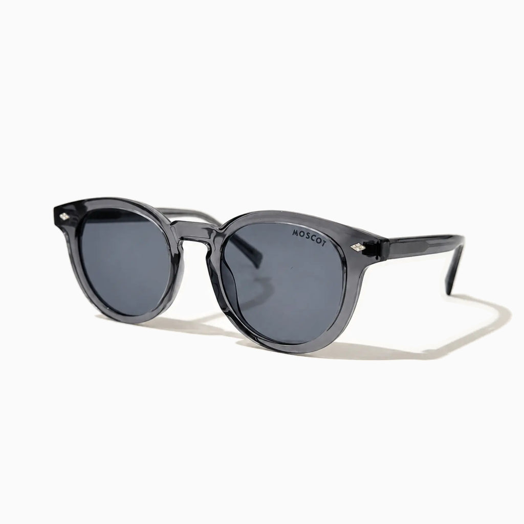 MOSCOT LEMTOSH SUN — Smoke Grey / Smoke close view
