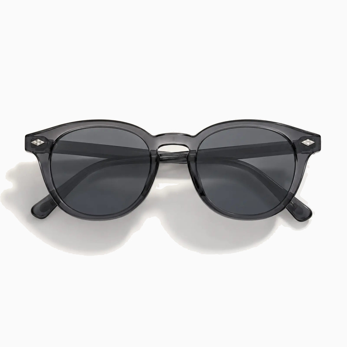 MOSCOT LEMTOSH SUN — Smoke Grey / Smoke close view