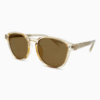MOSCOT MILTZEN SUN — Champagne Crystal / Brown close view