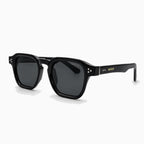MOSCOT MOMZA SUN — Black / Smoke close view