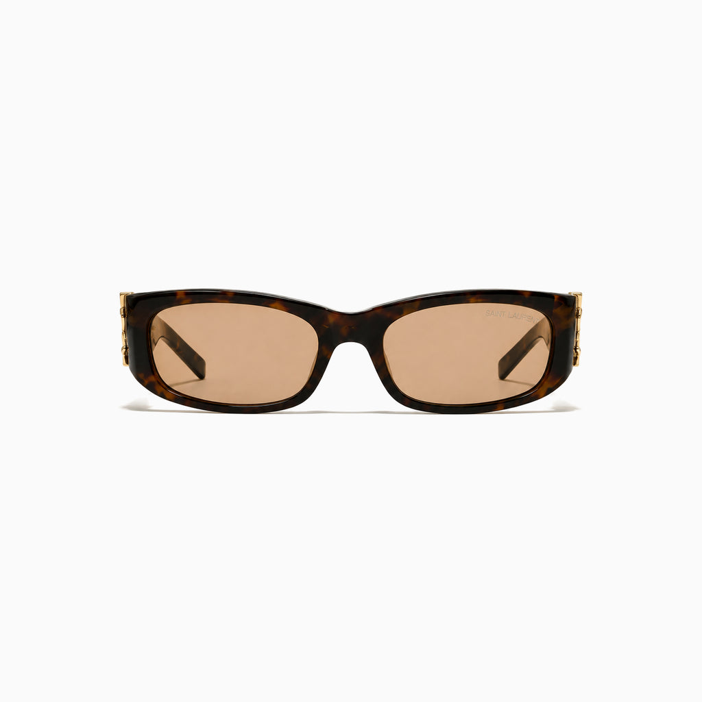 Saint Laurent SL M94 — Tortoise / Beige front view