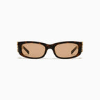 Saint Laurent SL M94 — Tortoise / Beige front view