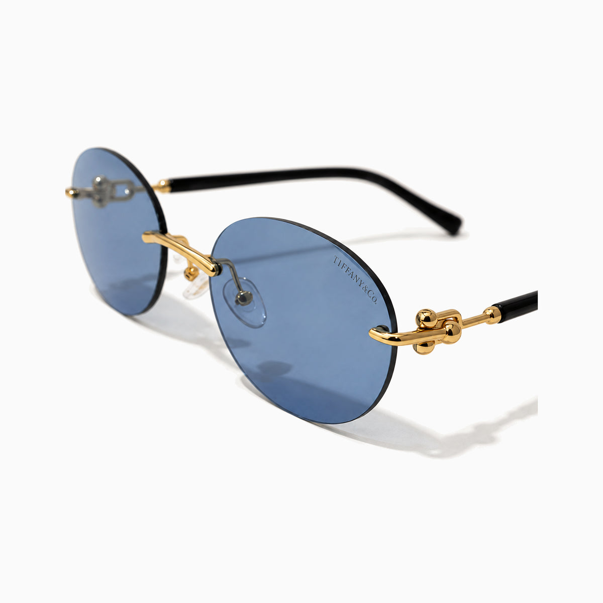 Tiffany & Co. TF3110KB HardWear — Gold / Blue close view