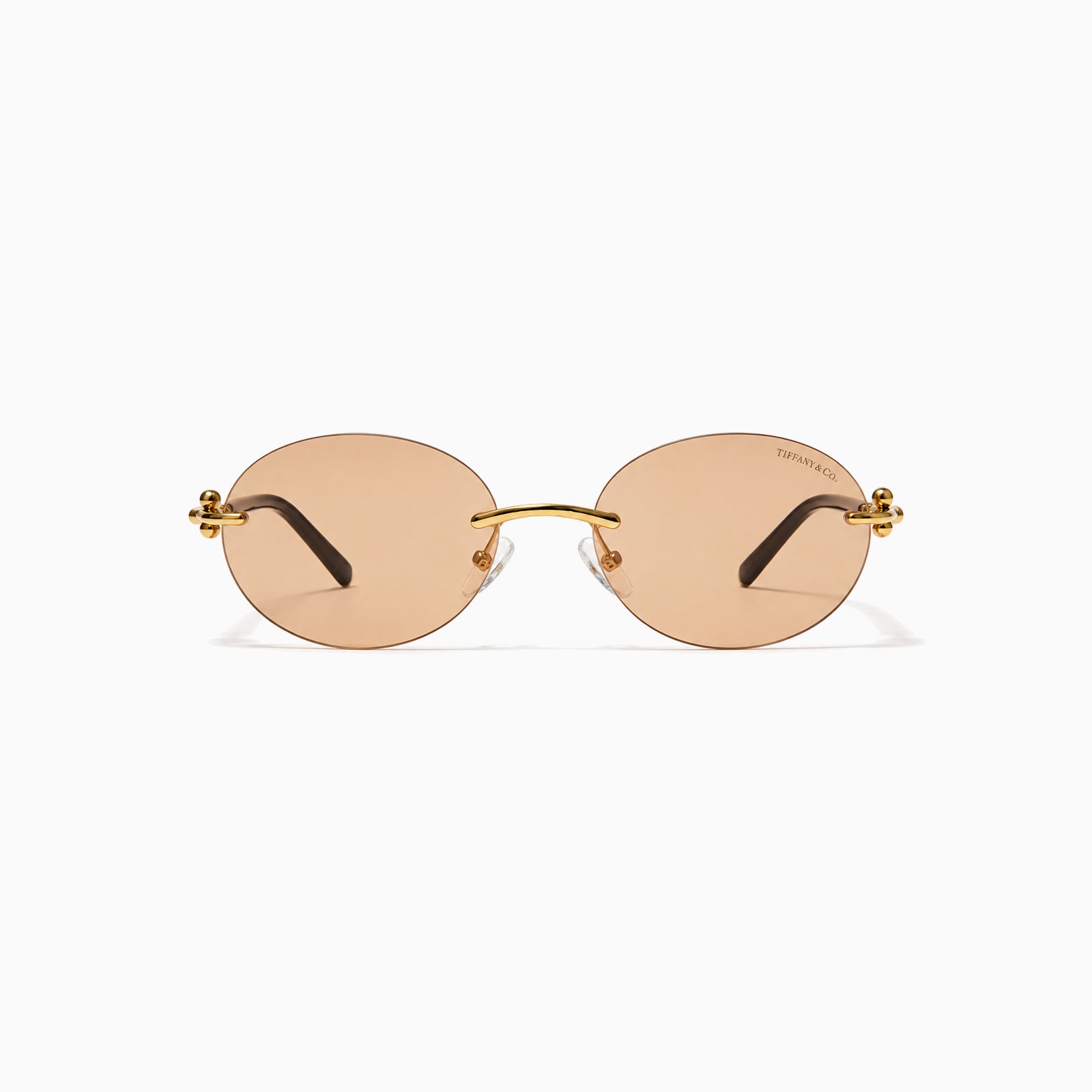 Tiffany & Co. TF3110KB HardWear — Gold / Champagne front view