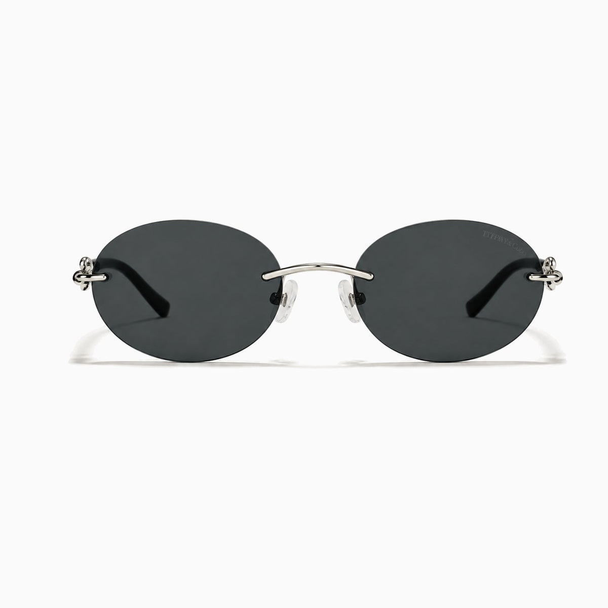 Tiffany & Co. TF3110KB HardWear — Silver / Black front view