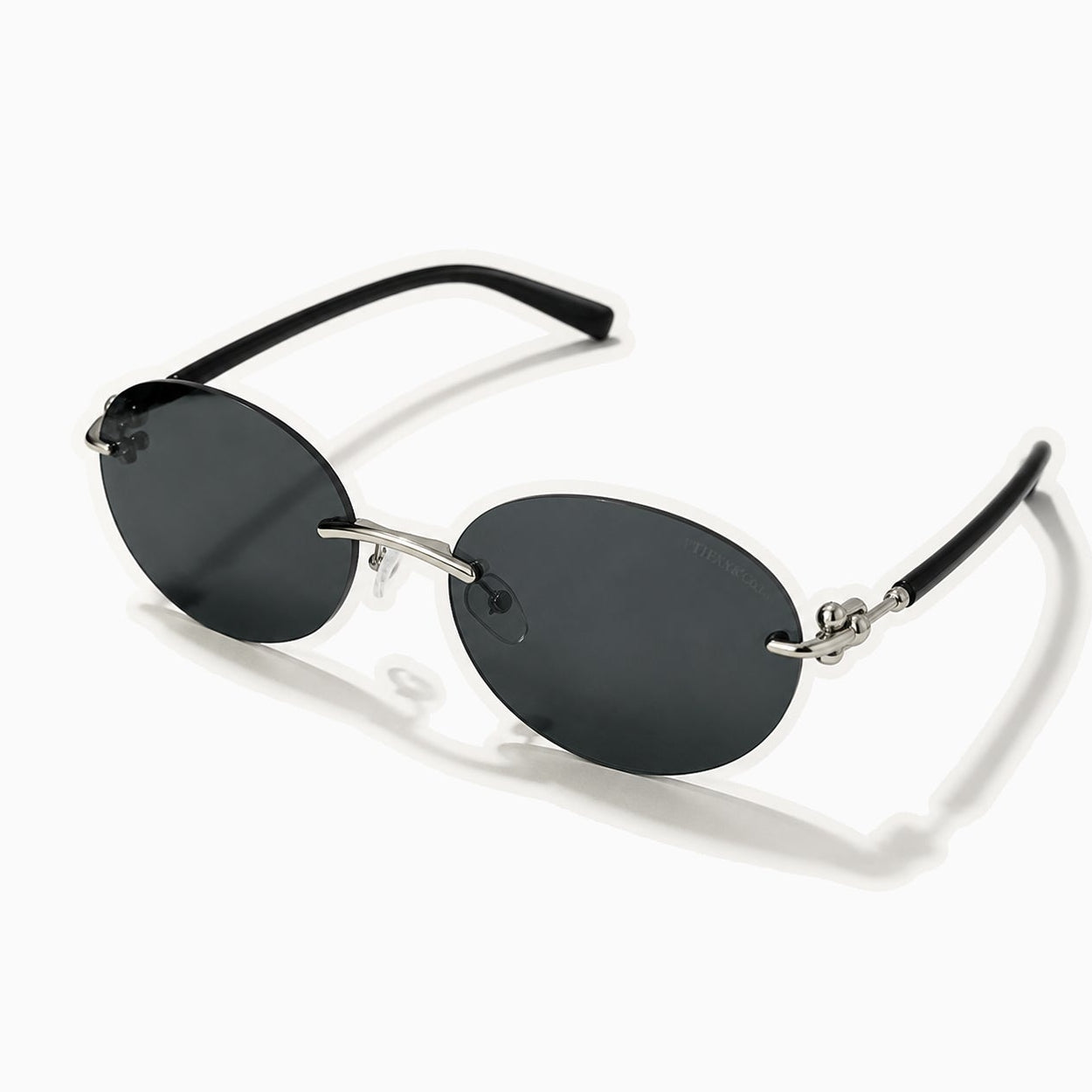 Tiffany & Co. TF3110KB HardWear — Silver / Black wide view